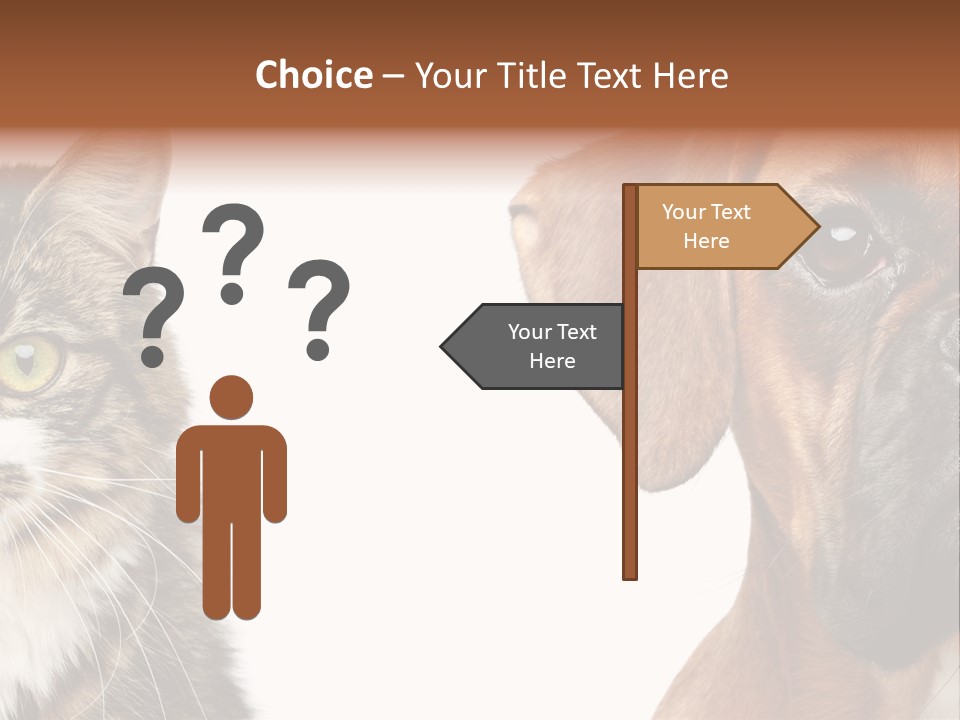 Playful Friend Funny PowerPoint Template