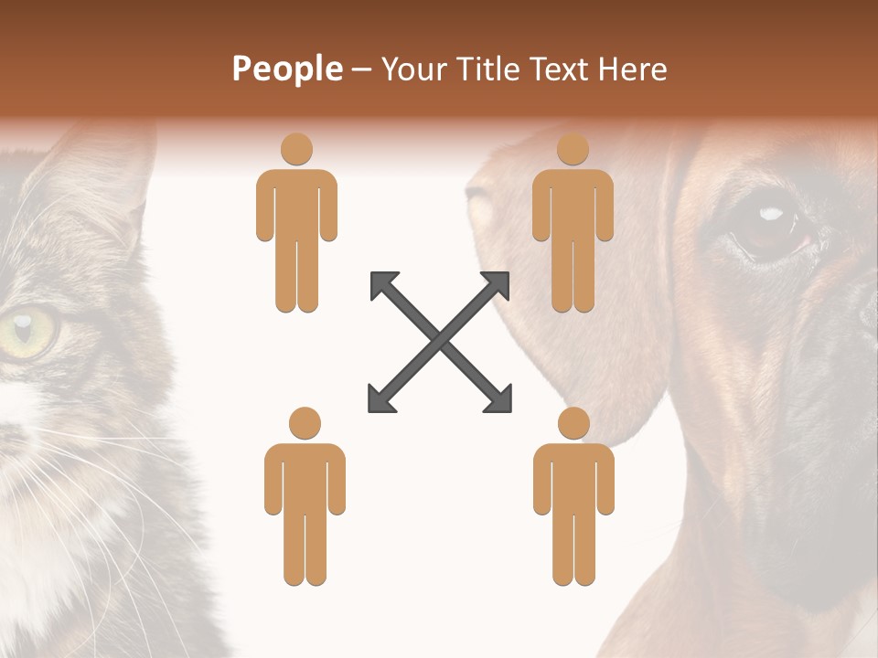 Playful Friend Funny PowerPoint Template