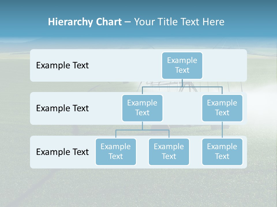 Center Pivot Grain Environment PowerPoint Template