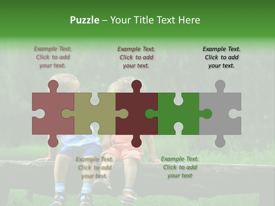 Happy Date Kid PowerPoint Template