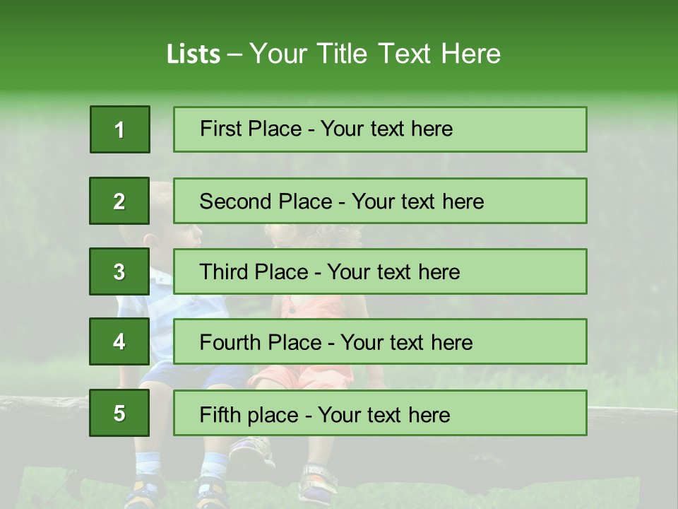 Happy Date Kid PowerPoint Template