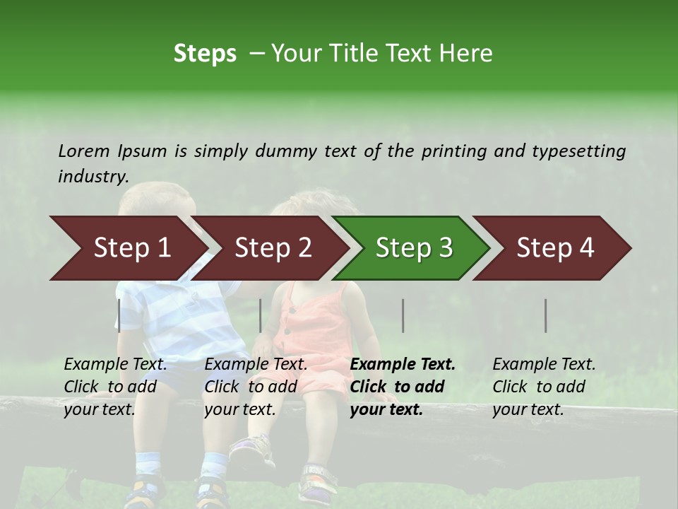 Happy Date Kid PowerPoint Template