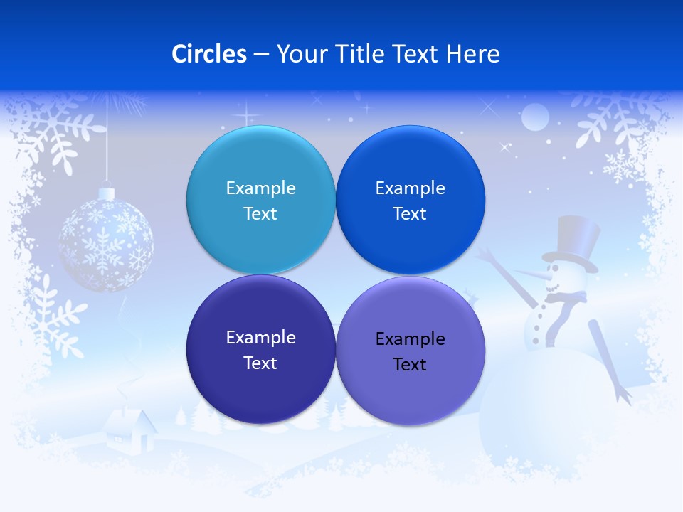 Tree Vector Star PowerPoint Template