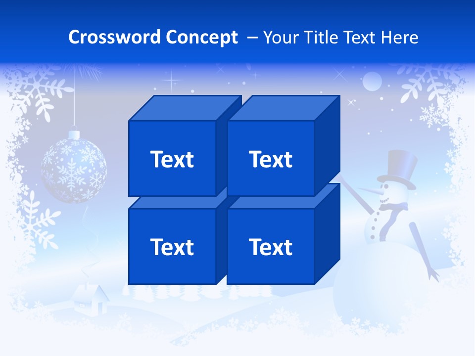 Tree Vector Star PowerPoint Template