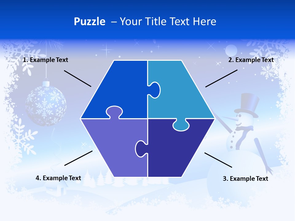Tree Vector Star PowerPoint Template