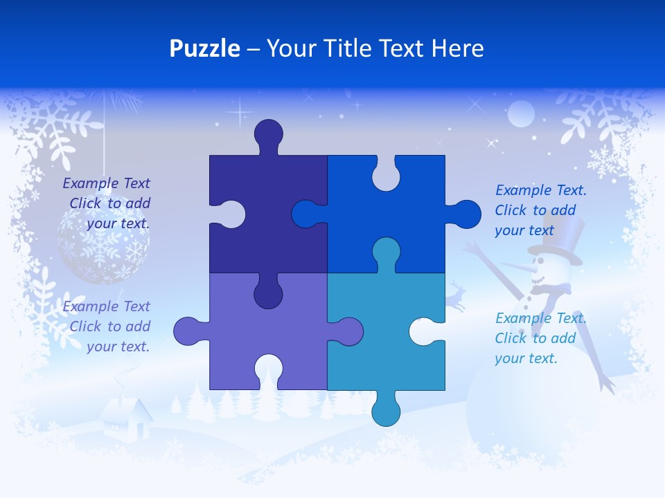 Tree Vector Star PowerPoint Template