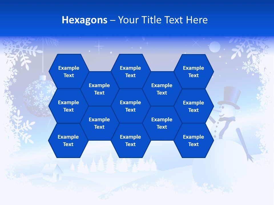 Tree Vector Star PowerPoint Template