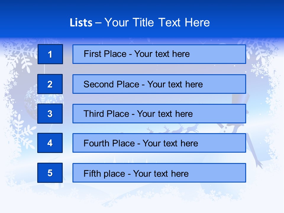 Tree Vector Star PowerPoint Template