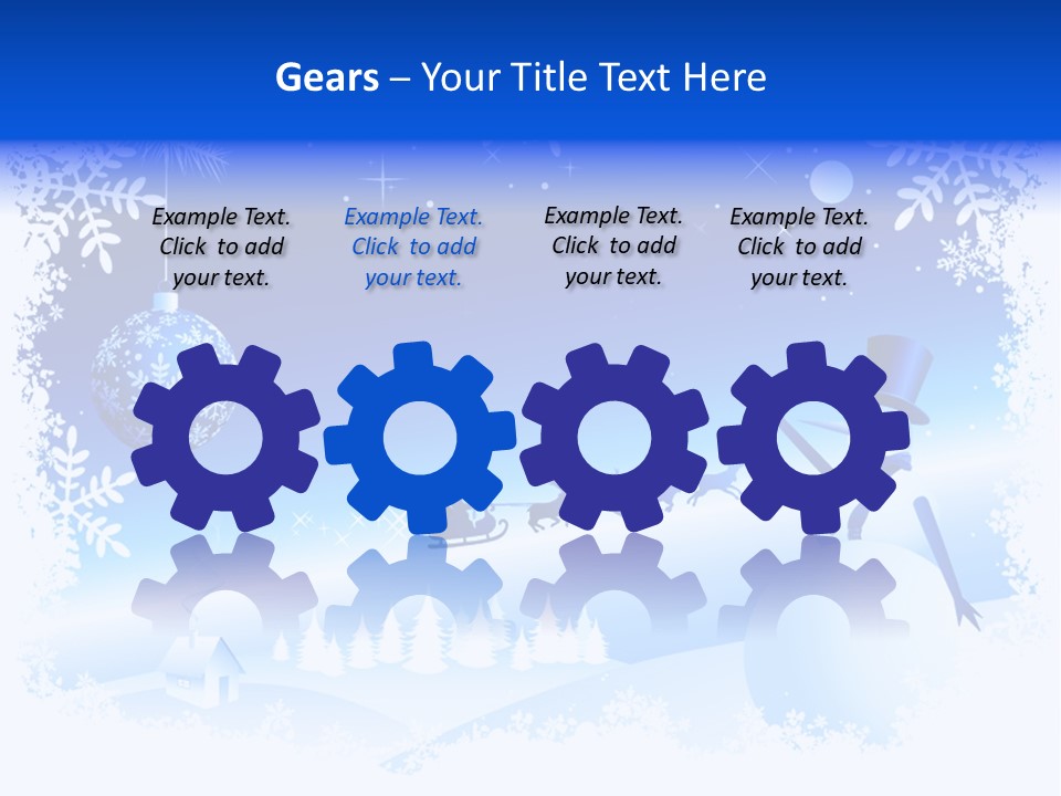 Tree Vector Star PowerPoint Template