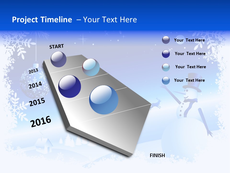 Tree Vector Star PowerPoint Template