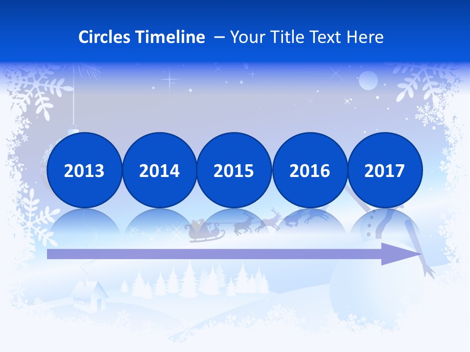 Tree Vector Star PowerPoint Template