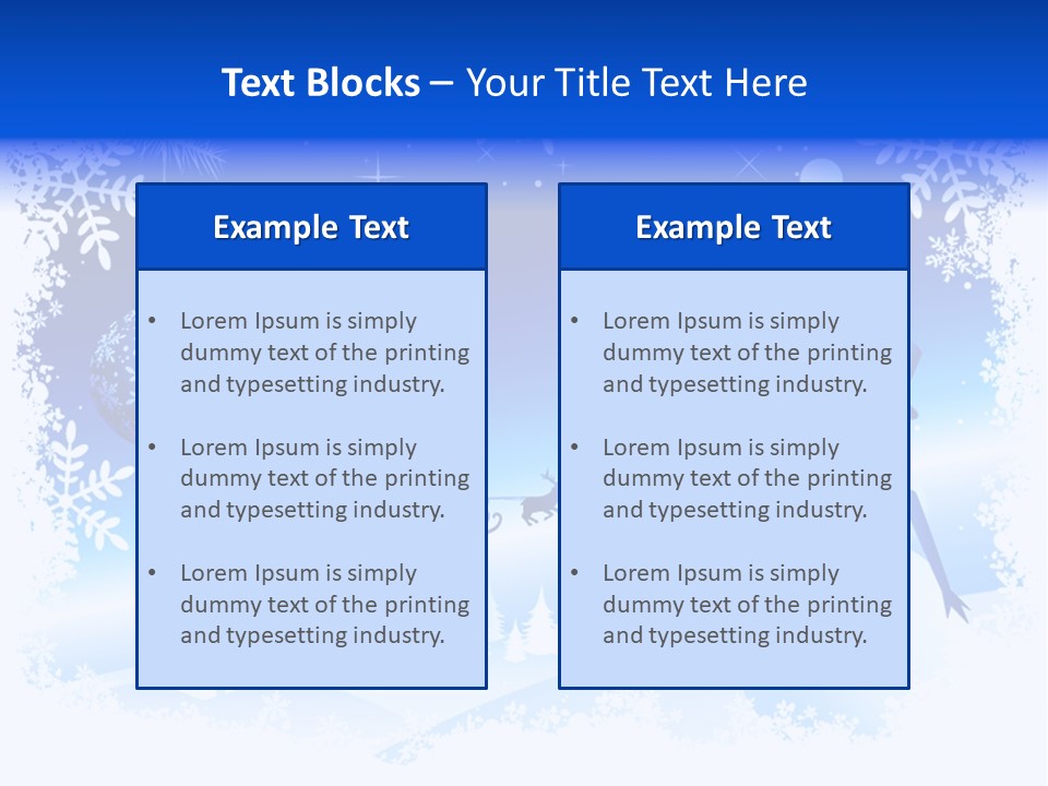 Tree Vector Star PowerPoint Template