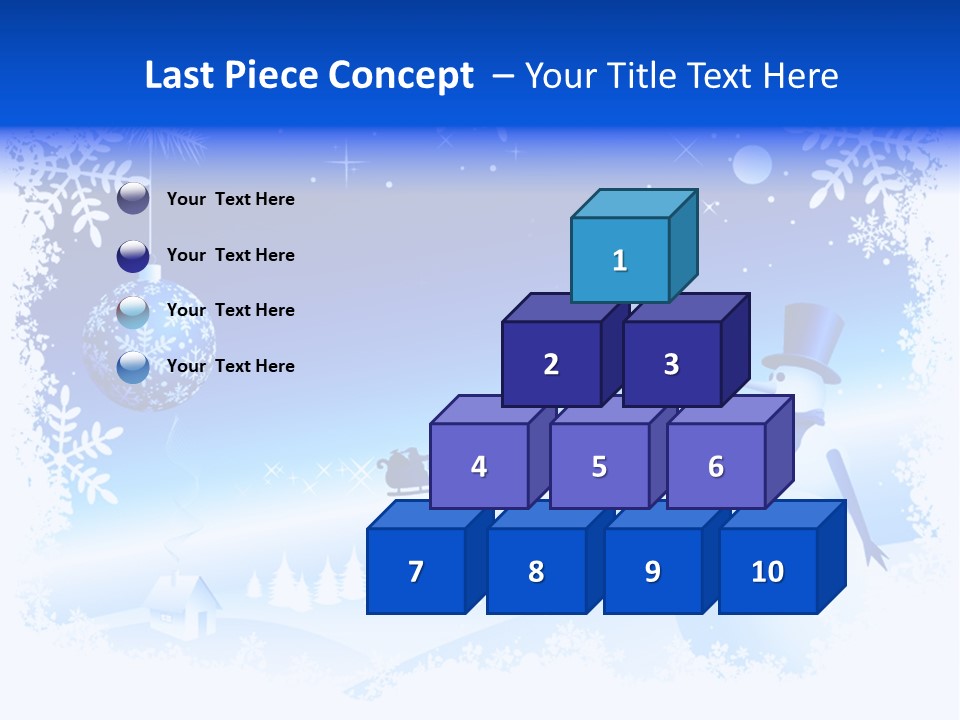 Tree Vector Star PowerPoint Template