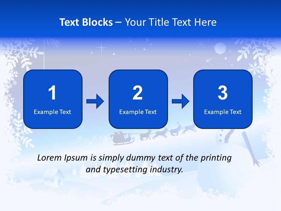 Tree Vector Star PowerPoint Template