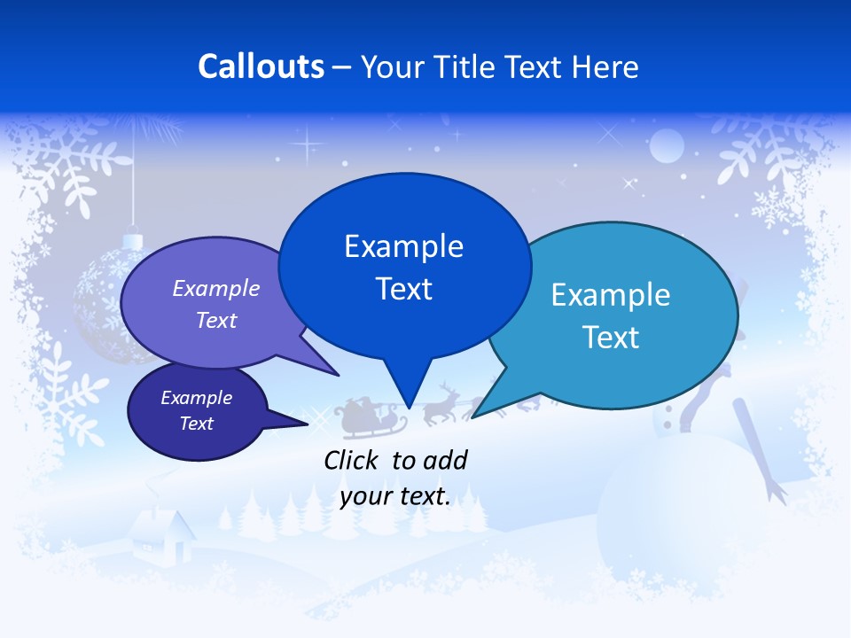 Tree Vector Star PowerPoint Template