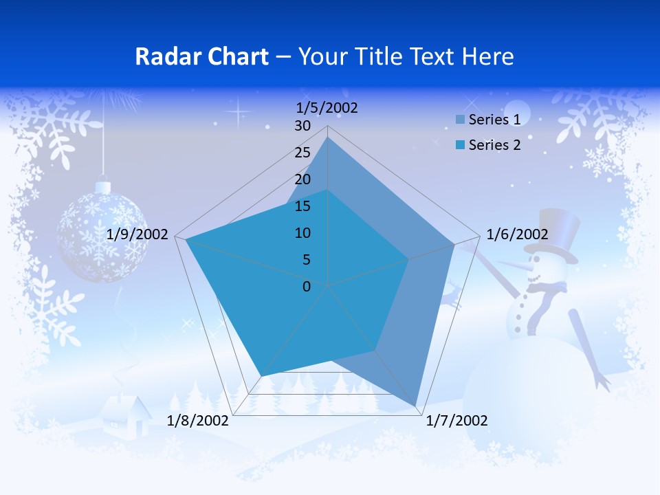 Tree Vector Star PowerPoint Template
