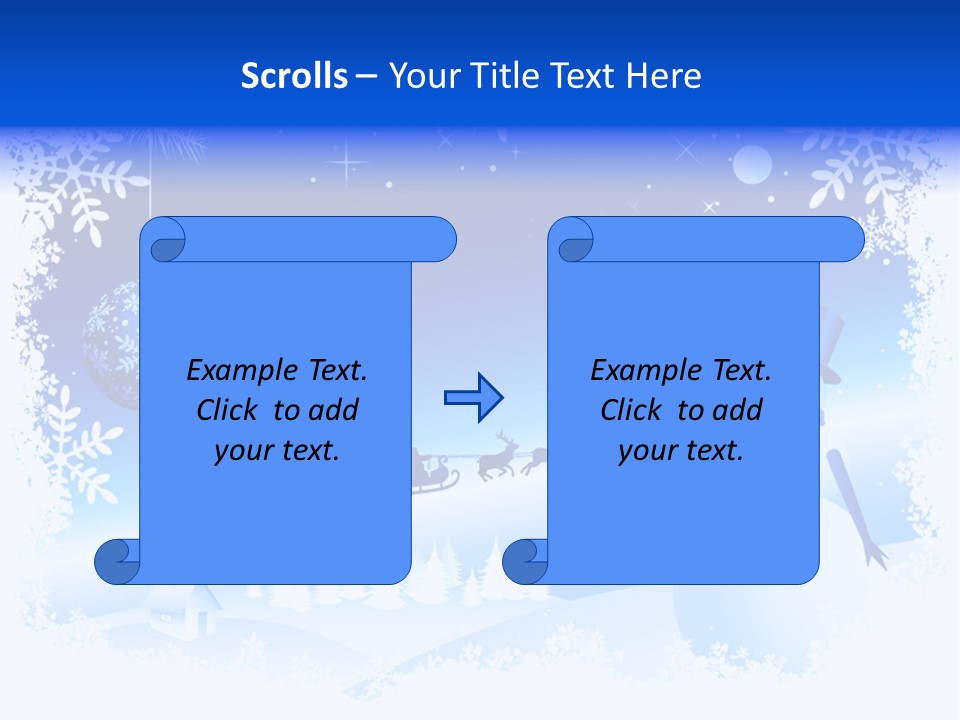 Tree Vector Star PowerPoint Template
