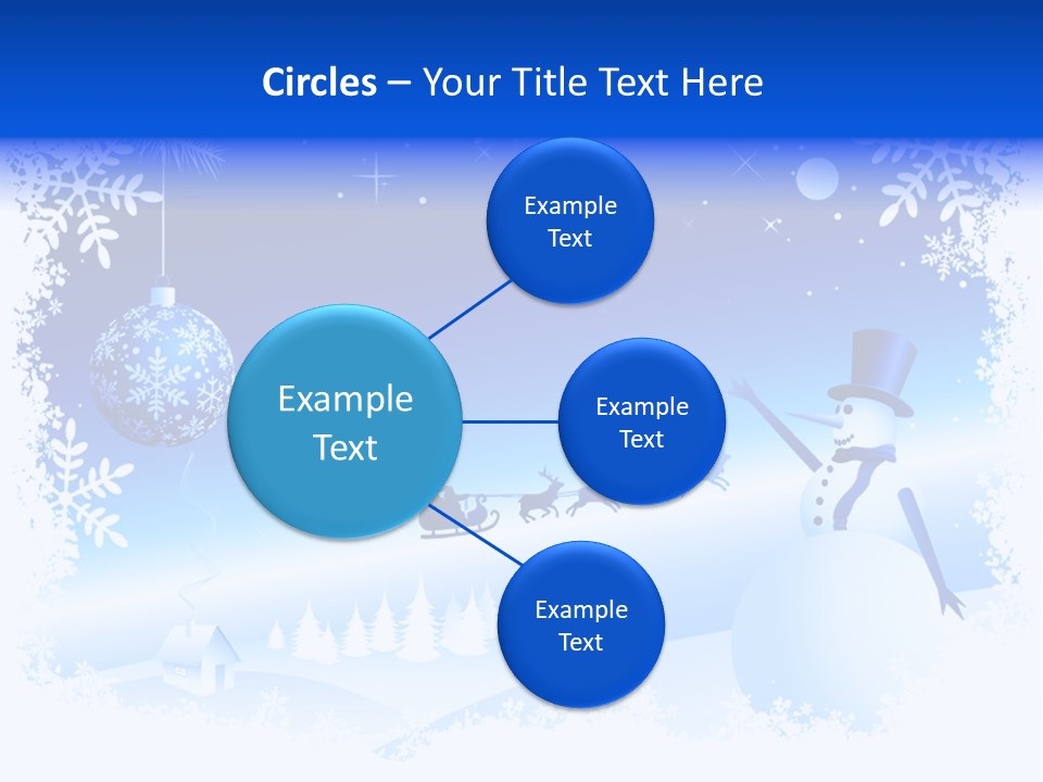 Tree Vector Star PowerPoint Template