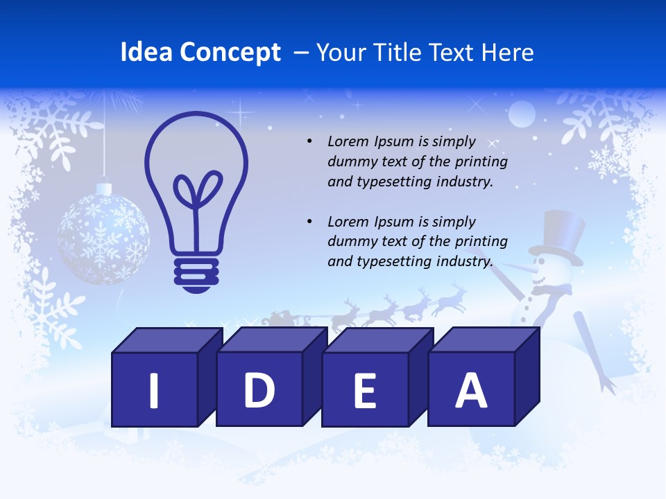 Tree Vector Star PowerPoint Template