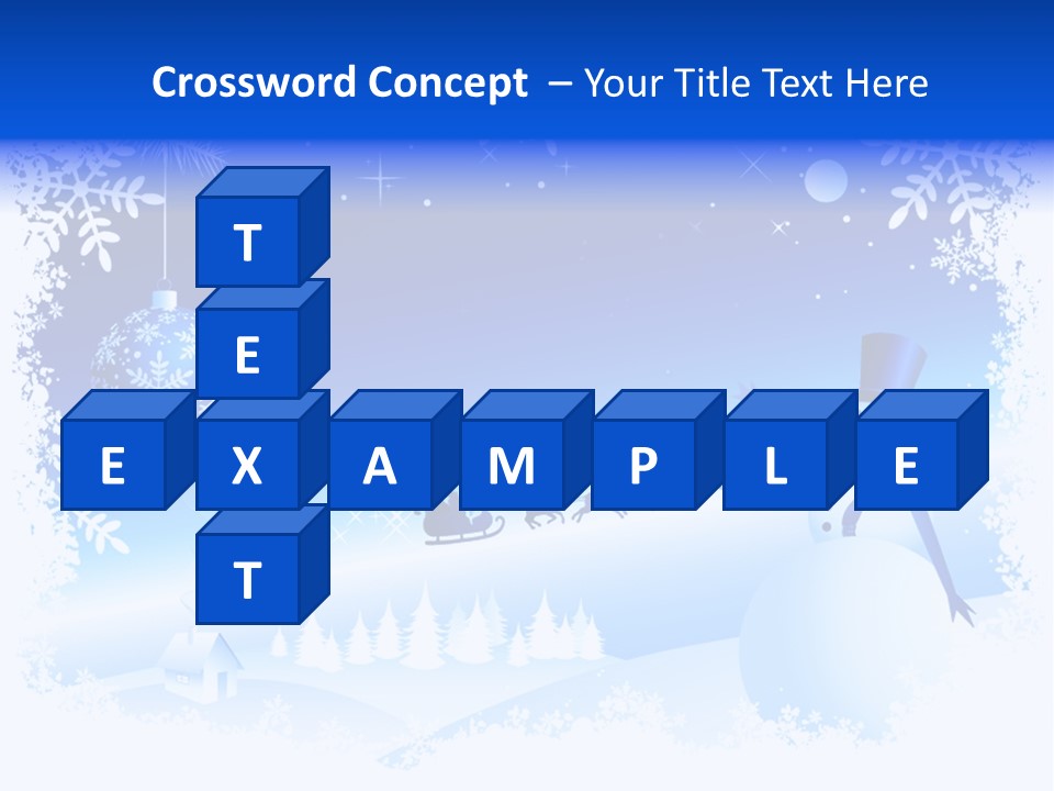 Tree Vector Star PowerPoint Template
