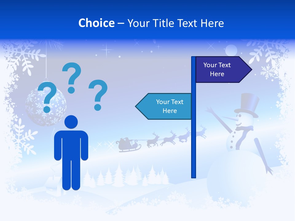 Tree Vector Star PowerPoint Template