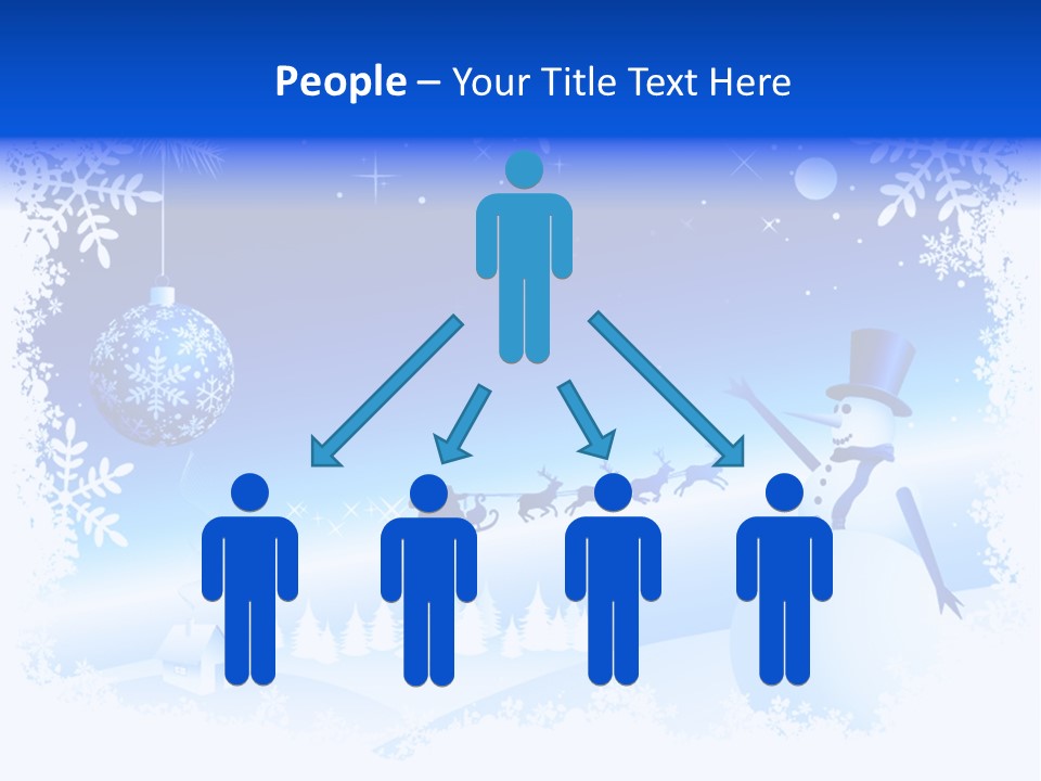 Tree Vector Star PowerPoint Template