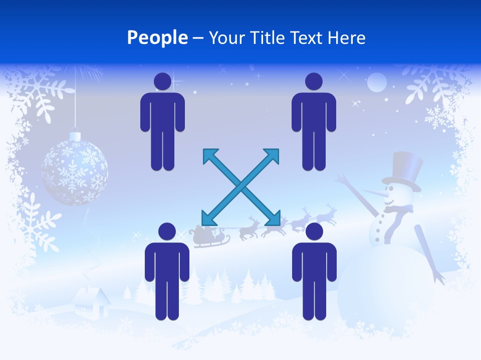 Tree Vector Star PowerPoint Template