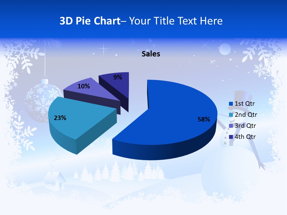 Tree Vector Star PowerPoint Template