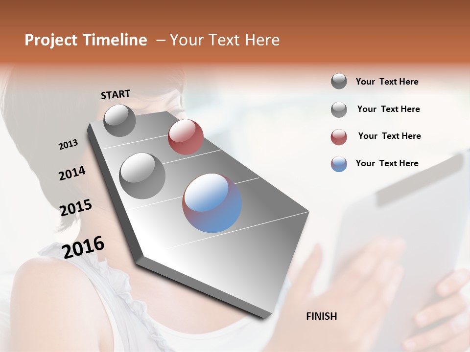 Humor Corporate Table PowerPoint Template