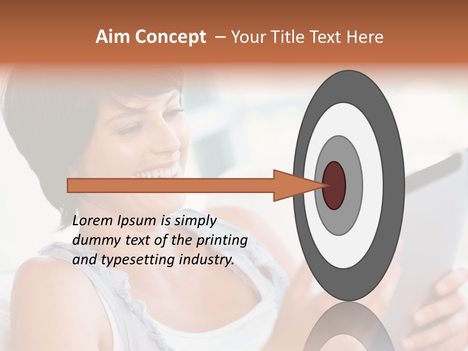 Humor Corporate Table PowerPoint Template