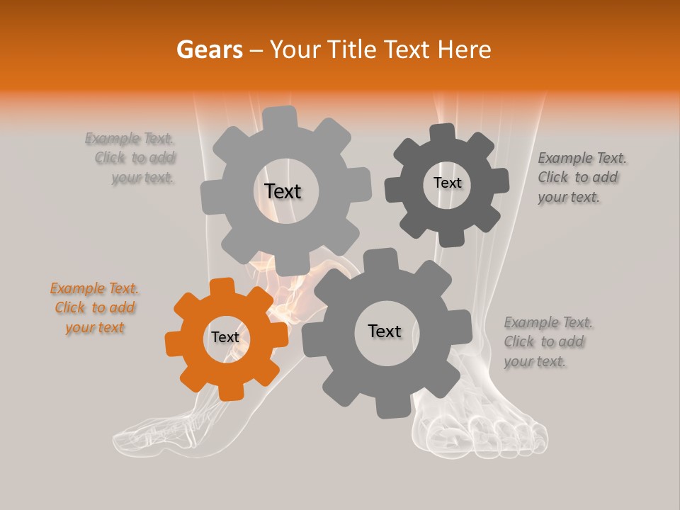 Illustration Graphic Arthritis PowerPoint Template