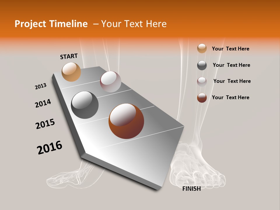 Illustration Graphic Arthritis PowerPoint Template