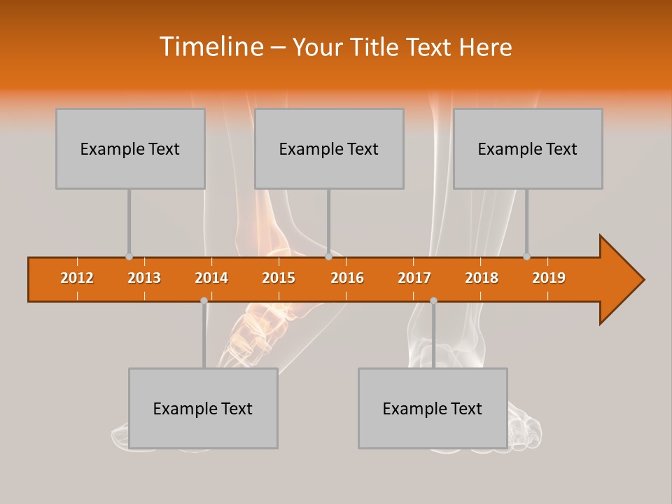 Illustration Graphic Arthritis PowerPoint Template