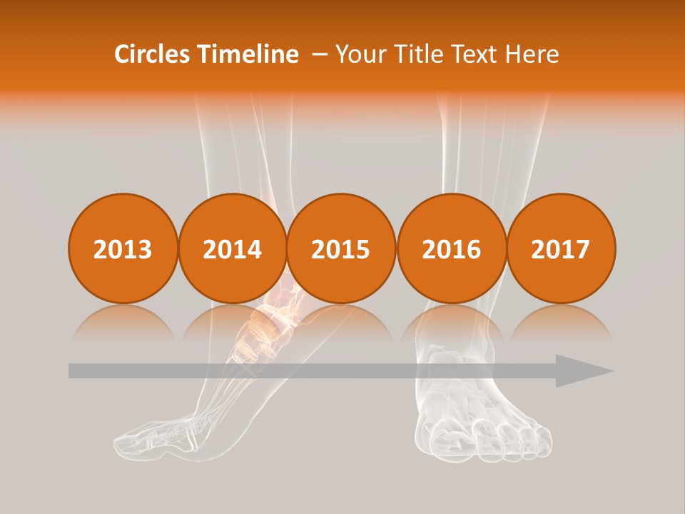 Illustration Graphic Arthritis PowerPoint Template