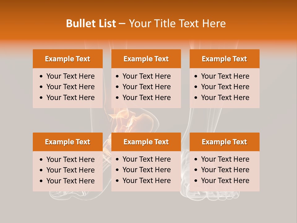 Illustration Graphic Arthritis PowerPoint Template