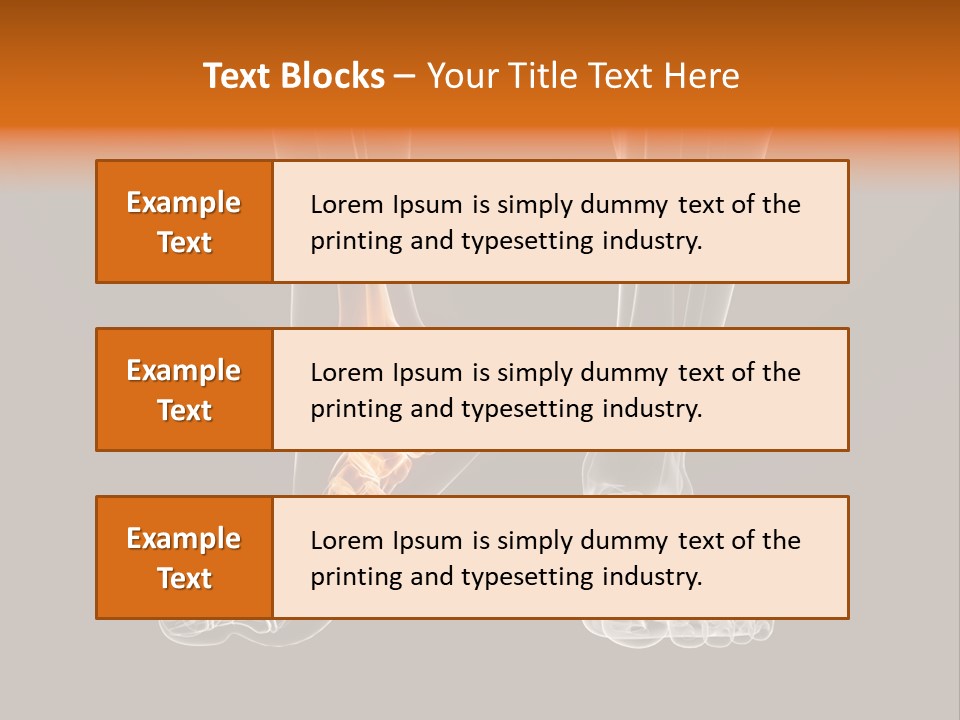 Illustration Graphic Arthritis PowerPoint Template