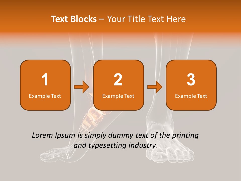 Illustration Graphic Arthritis PowerPoint Template
