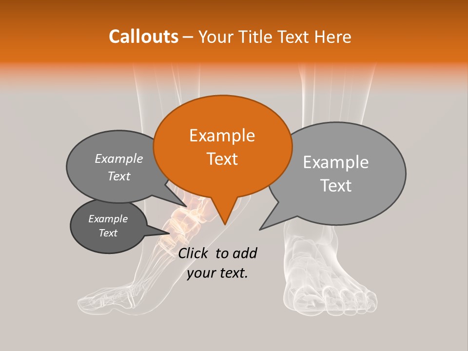 Illustration Graphic Arthritis PowerPoint Template