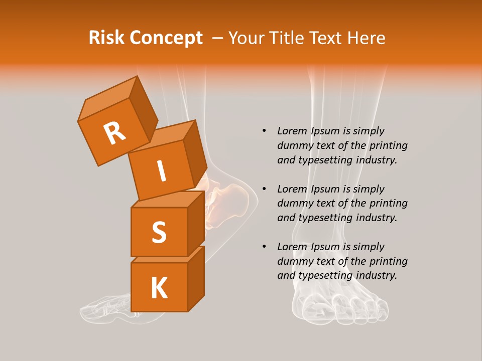 Illustration Graphic Arthritis PowerPoint Template