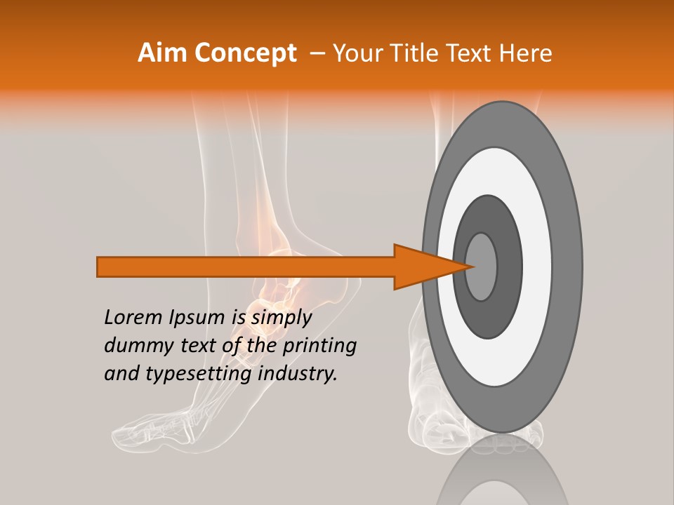 Illustration Graphic Arthritis PowerPoint Template