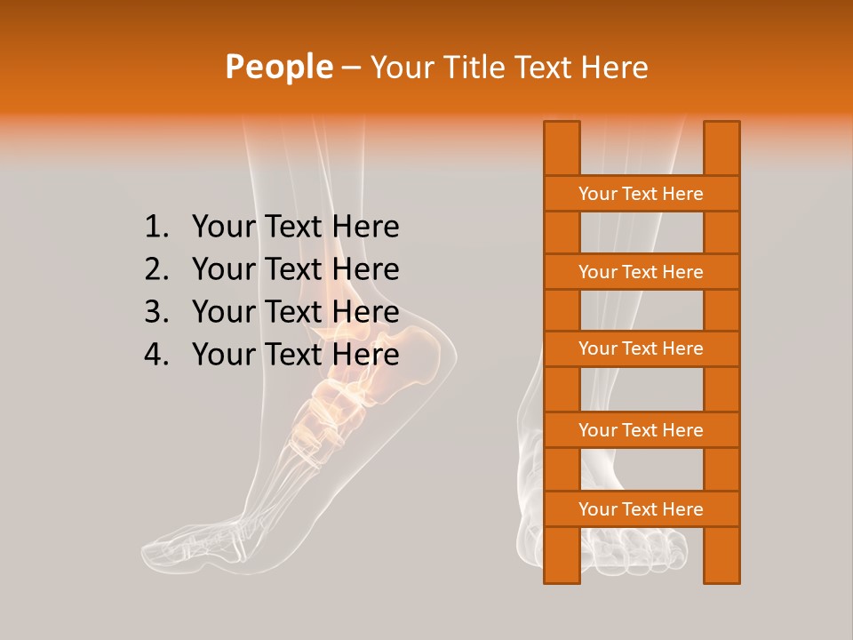 Illustration Graphic Arthritis PowerPoint Template