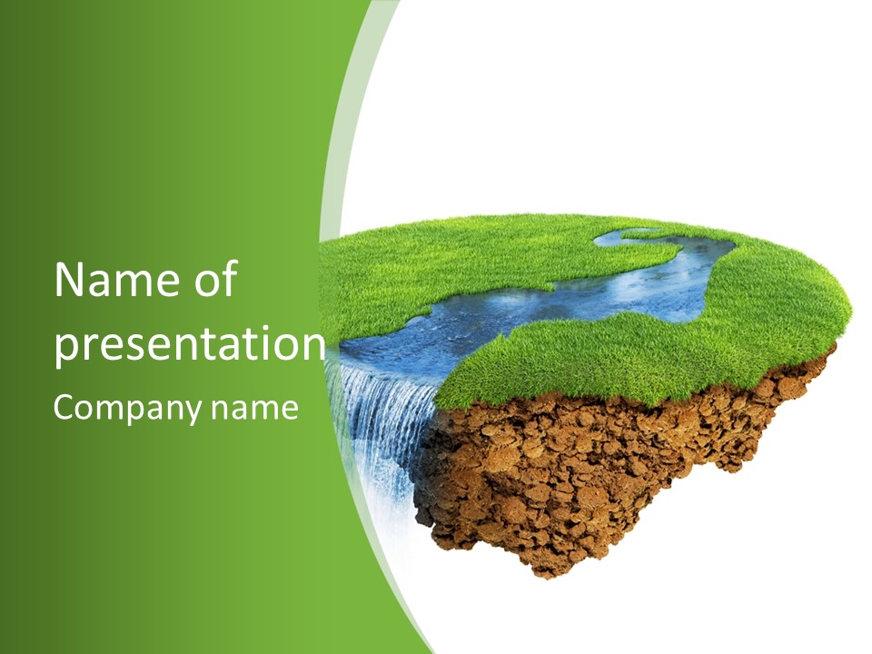 Island Planet PowerPoint Template