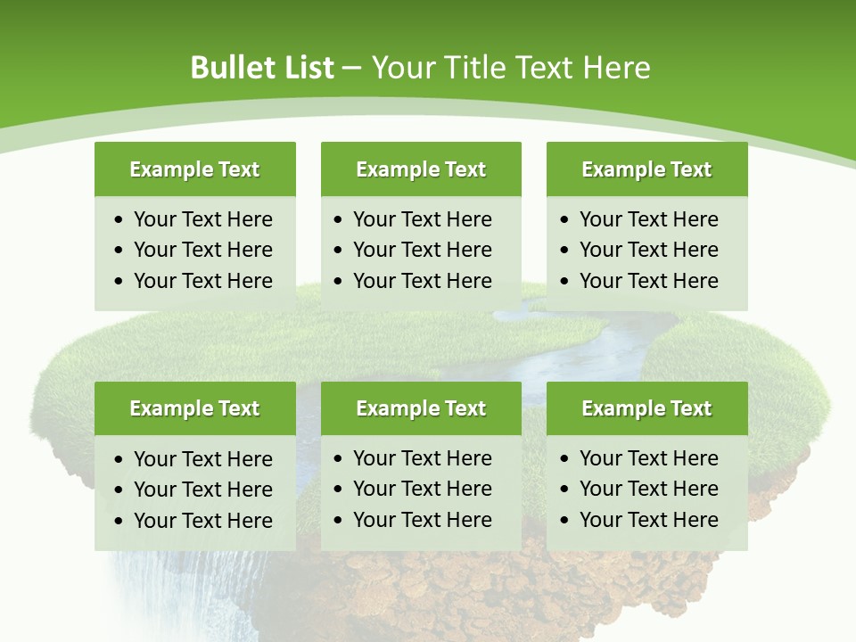 Island Planet PowerPoint Template
