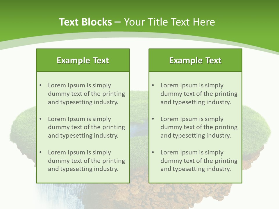 Island Planet PowerPoint Template
