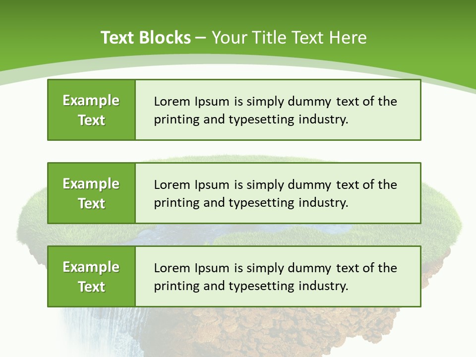 Island Planet PowerPoint Template