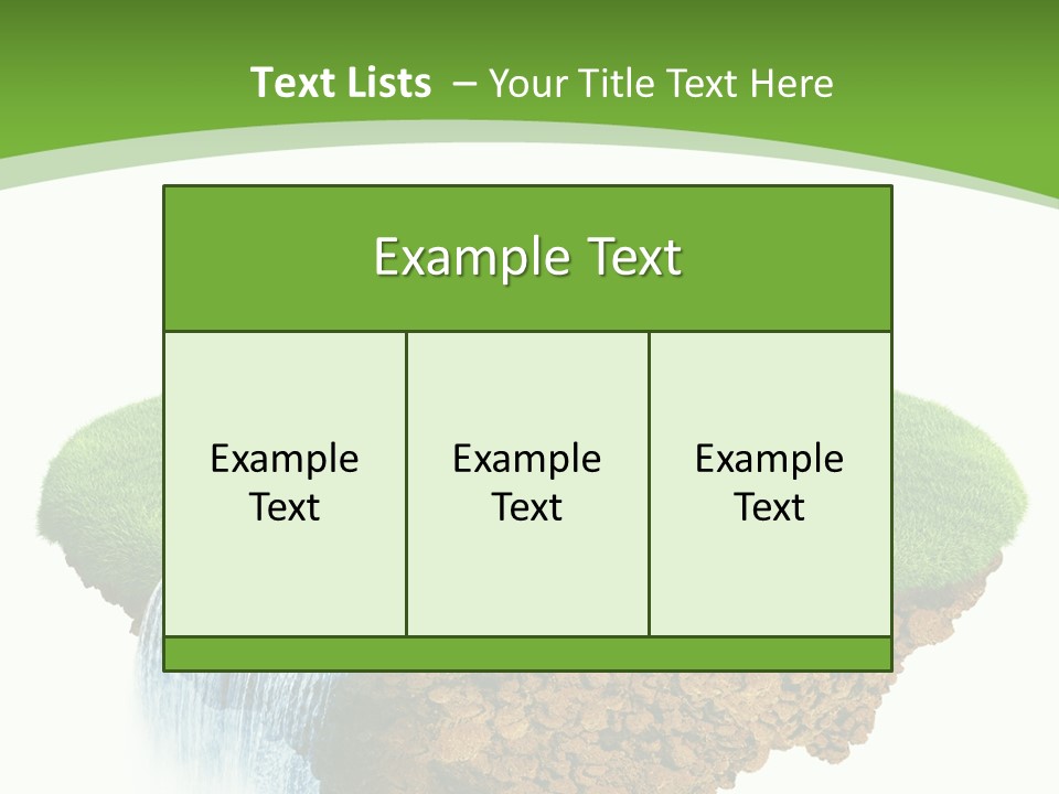 Island Planet PowerPoint Template