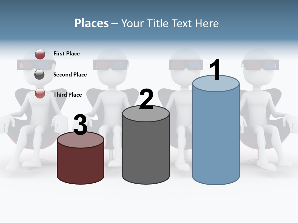 Watch Three Dimension Man PowerPoint Template