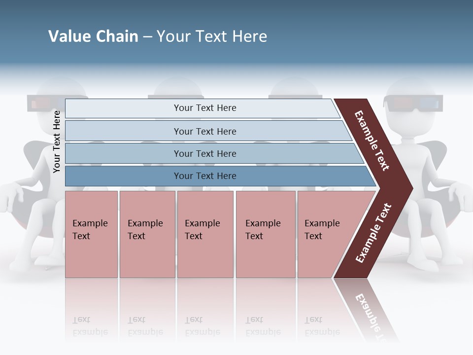 Watch Three Dimension Man PowerPoint Template