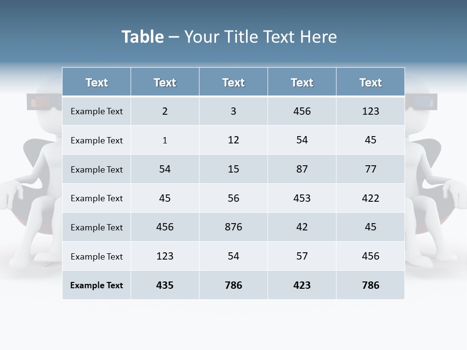 Watch Three Dimension Man PowerPoint Template