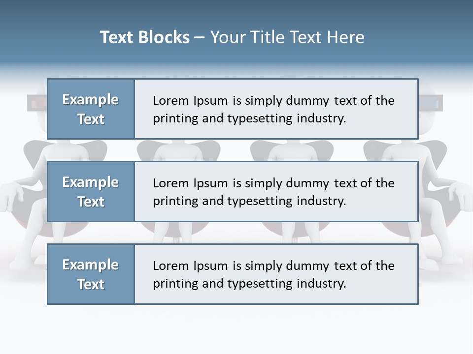 Watch Three Dimension Man PowerPoint Template